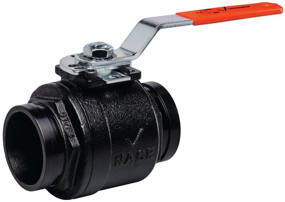 Victaulic Ductile Iron Standard Port Grooved 800# Ball Valve 