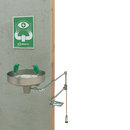 Haws&reg; Green Eyewash in Green and Stainless Steel 