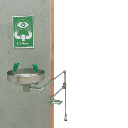1-1/4 x 1/2 in. Freeze Protected Wall Mount Eye Wash
