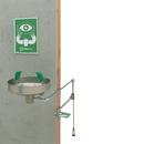 Haws&reg; Green Freeze Protected Wall Mount Eye Wash 