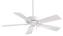 Minka Aire White 52 in. 5-Blade Ceiling Fan 