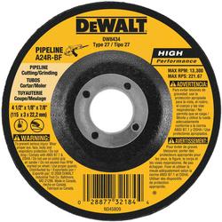 4-1/2 x 1/8 in. Grinding Wheel