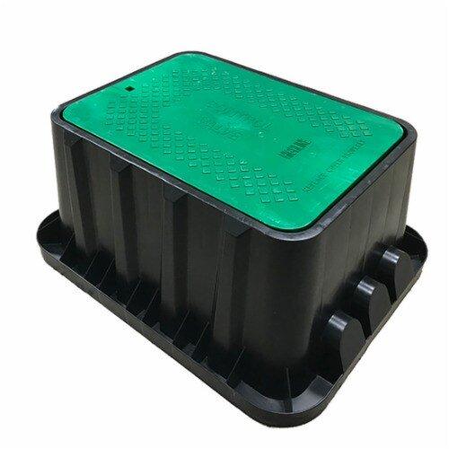 Ametek Black 12 in. Box Lid in Black and Green 