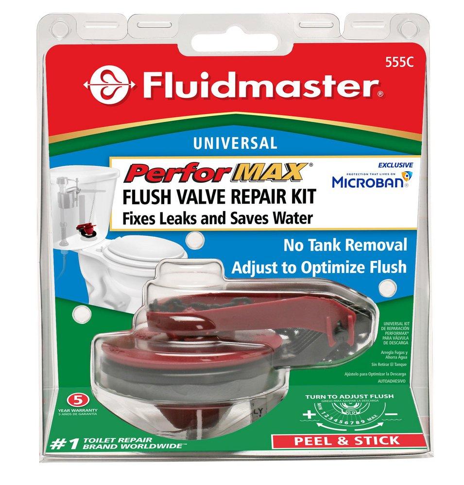 Fluidmaster Red Plastic Flapper in Red 
