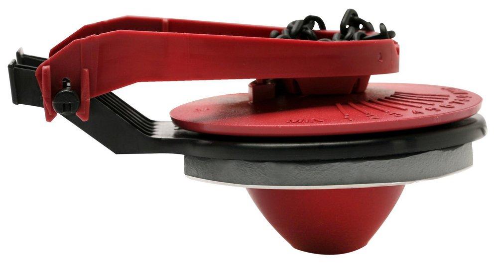 Fluidmaster Red Plastic Flapper in Red 