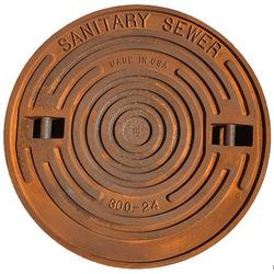 24 in. 300# Sanitary Sewer Lid Only