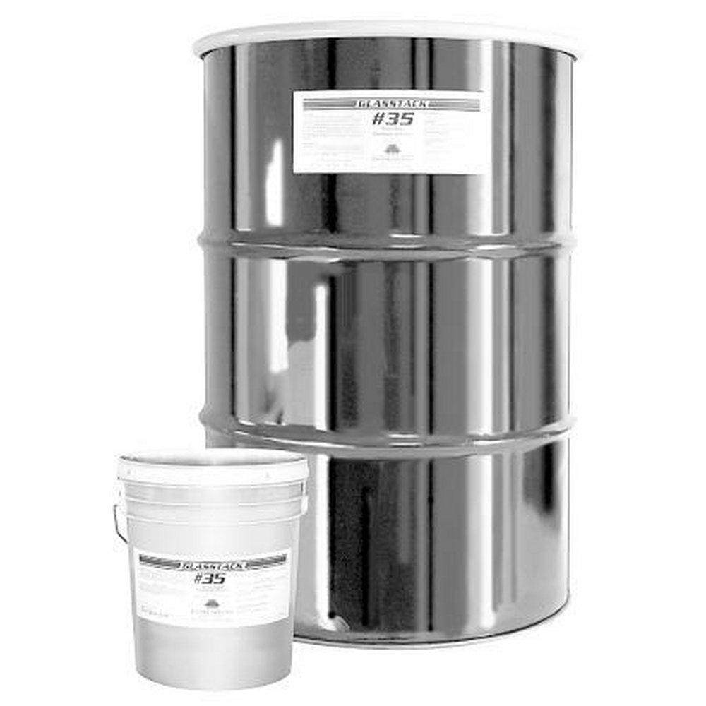 55 Gallon DRUM GLASSTACK 35 White 