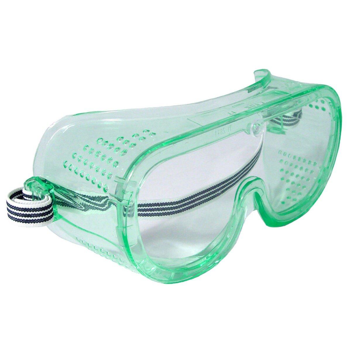 Radians Clear Rubber Safety Goggle 