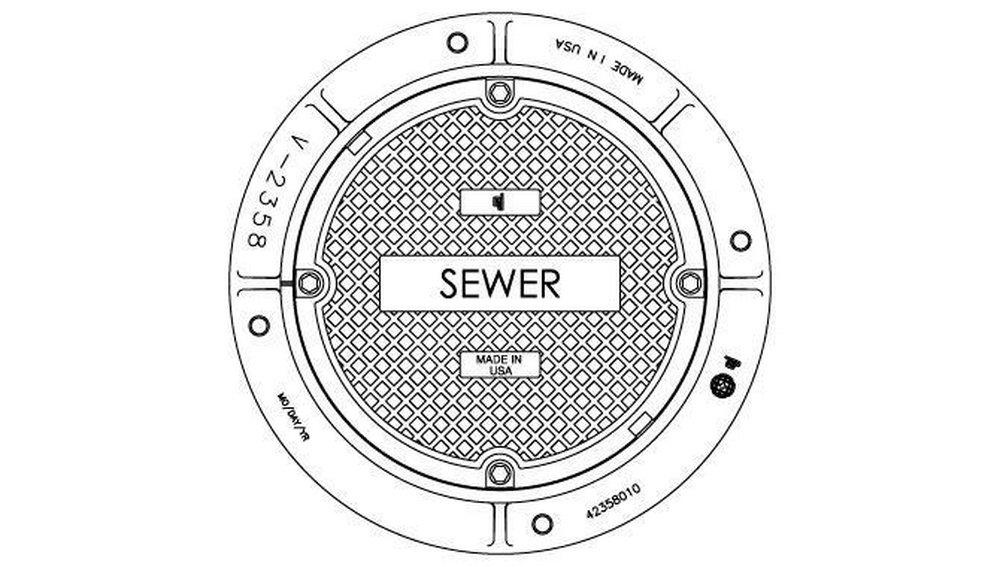 EJ Watertight Manhole Sanitary Ring and Cover 