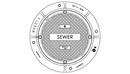 EJ Watertight Manhole Sanitary Ring and Cover 