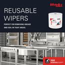 WypAll&reg; White 13 in. Teri Jumbo Roll in White 