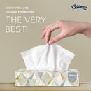 Kimberly Clark White Facial Tissue in White 