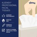 Kimberly Clark White Facial Tissue in White 