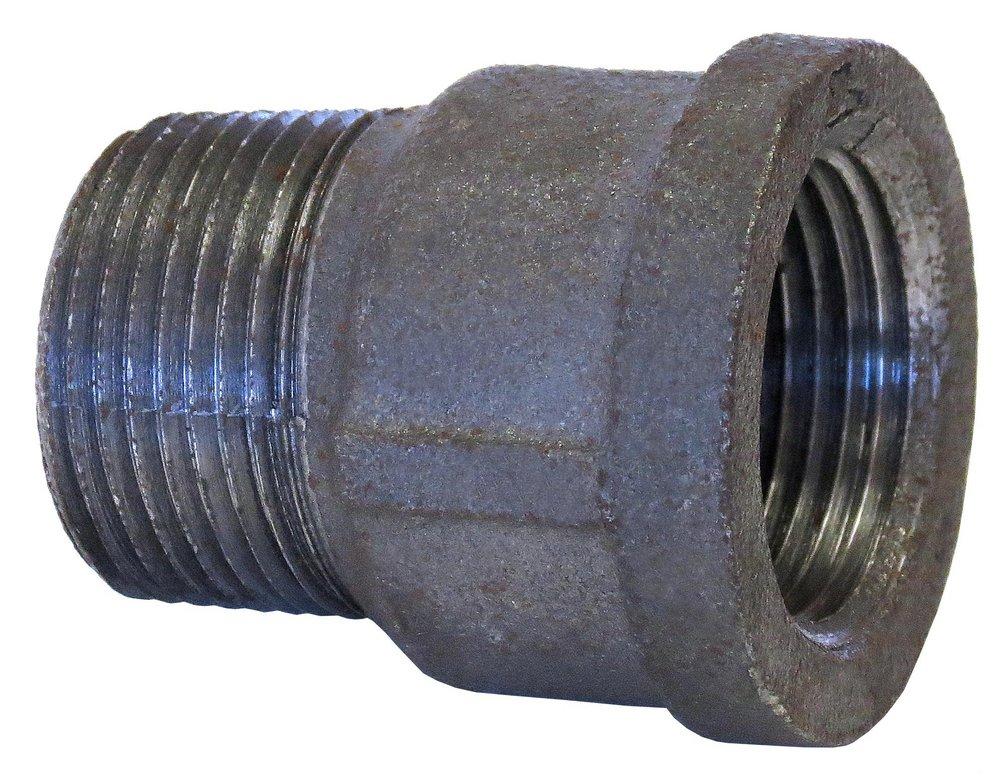 Female 150# Black Malleable Iron Extension Piece 