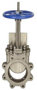 6 in. Ductile Iron and 316L Stainless Steel Flanged Knife Gate Valve