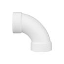 White PVC DWV 90&deg; Long Turn Elbow 