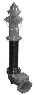 3 ft. 6 in. Mechanical Joint 6 in. Assembled Fire Hydrant