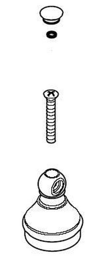 Pfister Polished Brass Hub 