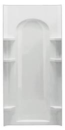36 in. Shower Wall in White