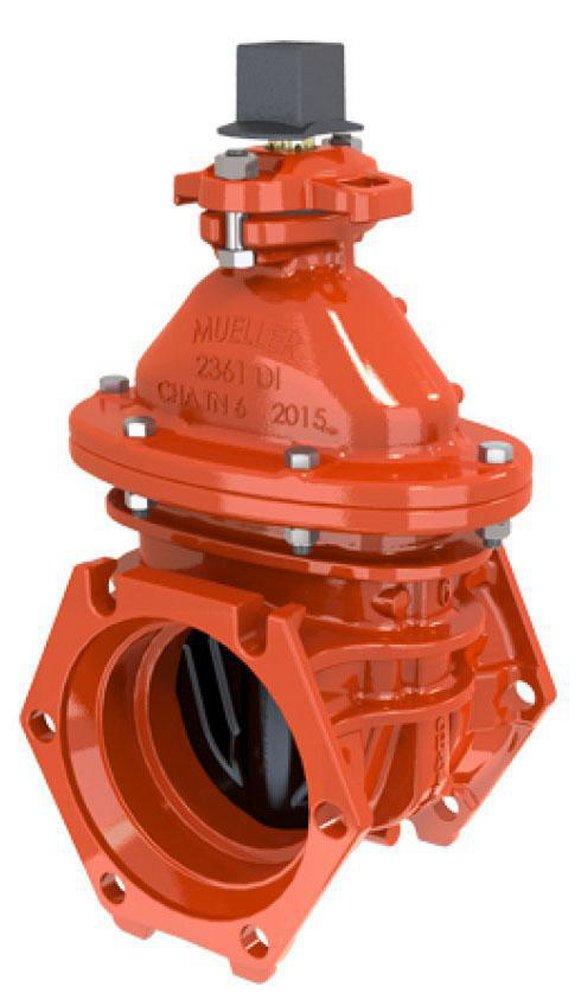Mueller Company Mechanical Joint Ductile Iron Open Right Resilient Wedge Gate Valve 