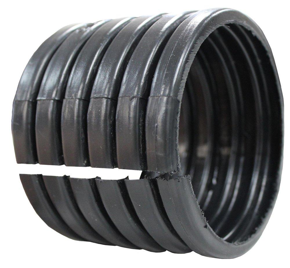 ADS&reg; Black Split Corrugated HDPE Single Wall Coupling 