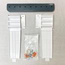 E.L. Mustee & Sons White 6-Pack Wall Mount Kit 