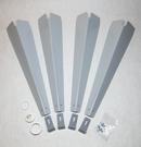 E.L. Mustee & Sons Grey 6-Pack Floor Mount Kit 