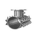 8 x 6 in. Flanged 304 Stainless Steel Tapping Sleeve with Carbon Steel Flange 8.98 - 9.37 in.