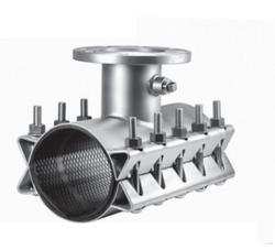 4.74 - 5.00 x 4 x 4 in. Flanged 200 psi and 218 psi 304 Stainless Steel Tapping Sleeve