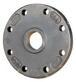 4 x 1-1/2 in. IPT 125# Ductile Iron C110 Full Body Tap on Pipe Blind Flange
