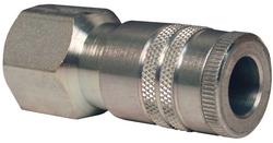 1/2 in. FNPT x FNPT Steel Coupling