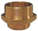 Dixon Valve & Coupling MNPT x NPSH Brass Double Hex Nipple 