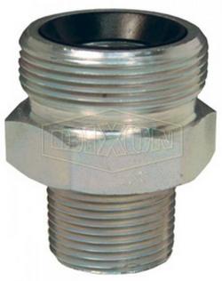 1/2 x 1 x 1-7/8 in. MNPT x MNPSM Steel Reducing Ground Joint Spud