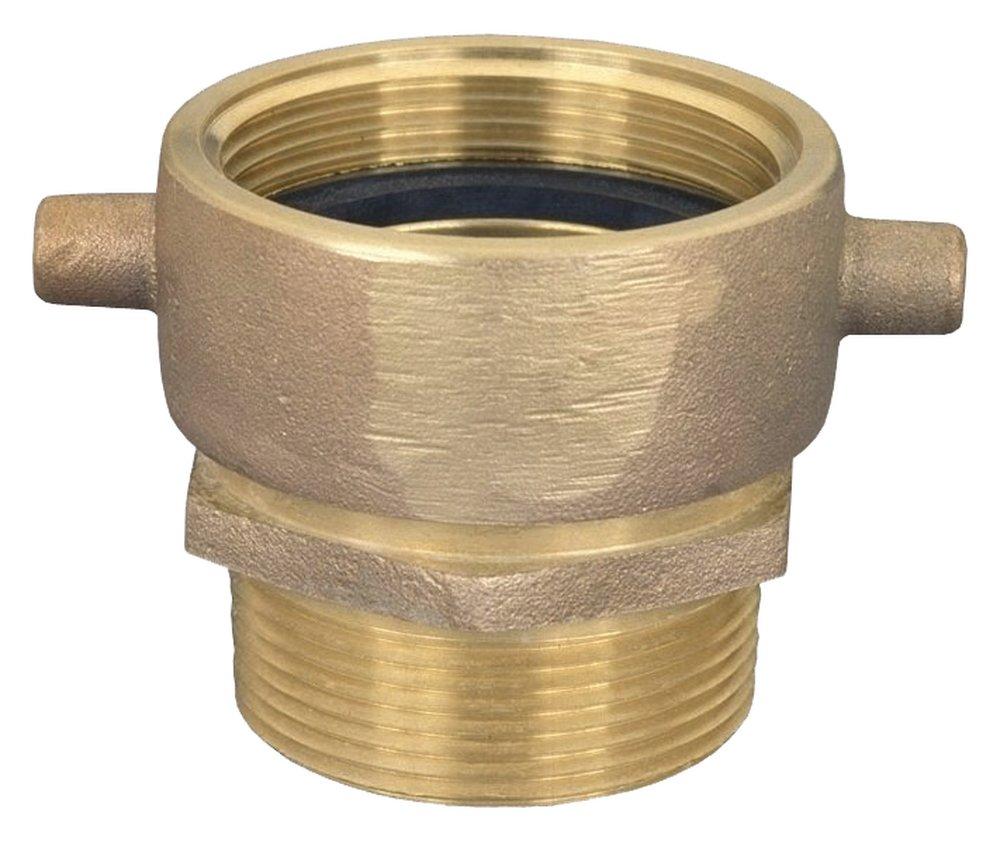 Dixon Valve & Coupling FNST x MNPT Cast Brass Reducing Swivel Adapter 