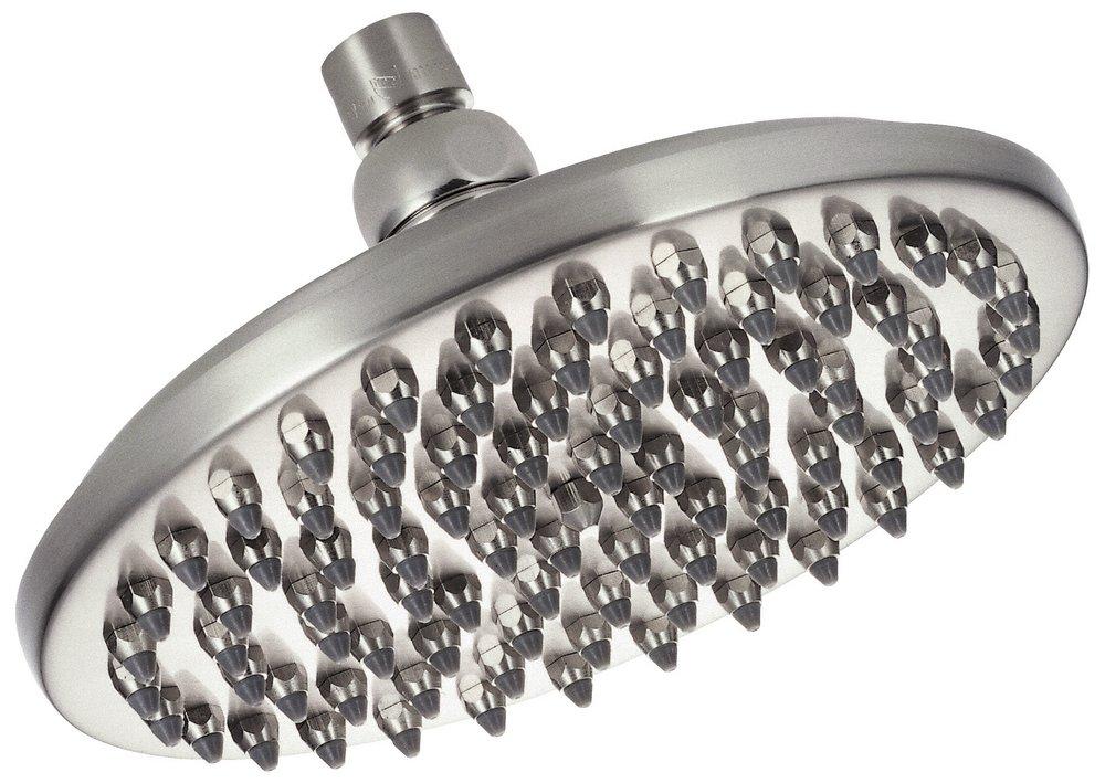 Gerber Plumbing Brushed Nickel Single Function Downpour Showerhead 
