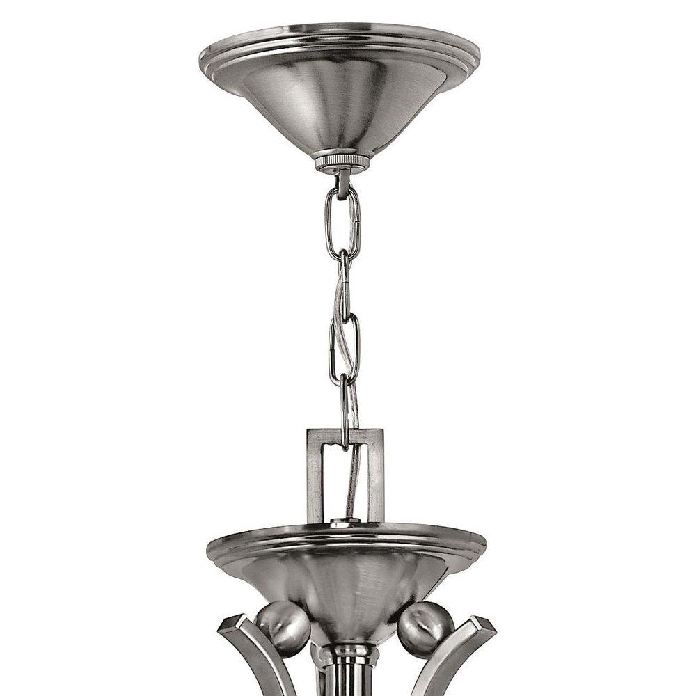 Hinkley Brushed Nickel 75 W 5-Light Medium Chandelier 
