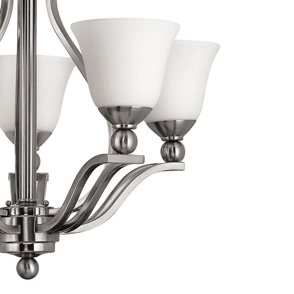 Hinkley Brushed Nickel 75 W 5-Light Medium Chandelier 