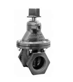 2 in. Threaded Cast Iron Open Right Resilient Wedge Gate Valve