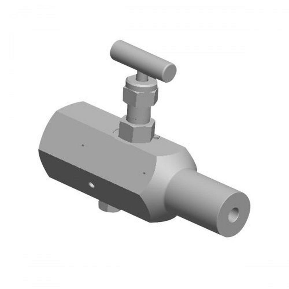 1/2 Socket Weld CS PACKLESS GLOBE Valve 