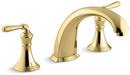 Two Handle Roman Tub Faucet in Vibrant® Polished Brass (Trim Only)
