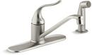Single Handle Kitchen Faucet in Vibrant® Brushed Nickel