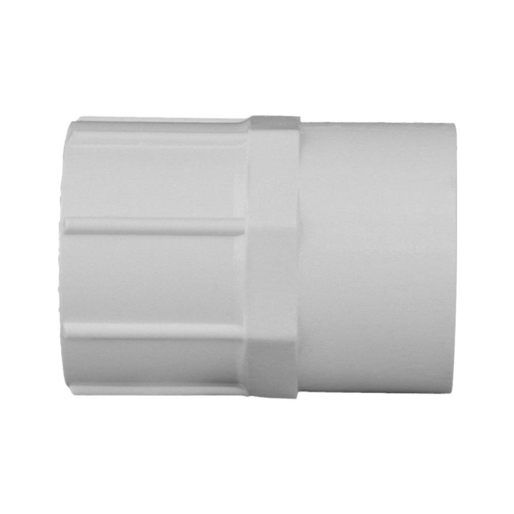 White PVC Schedule 40 Female Adapter 