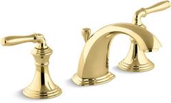 Two Handle Widespread Bathroom Sink Faucet in Vibrant&reg; Polished Brass