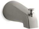 KOHLER Vibrant&reg; Brushed Nickel 4-7/8 in. Diverter Bath Spout with NPT Connection 
