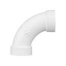 White PVC DWV 90&deg; Long Turn Elbow 