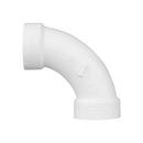 White PVC DWV 90&deg; Long Turn Elbow 