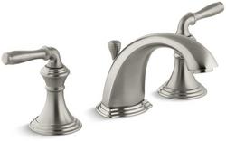 Two Handle Widespread Bathroom Sink Faucet in Vibrant&reg; Brushed Nickel
