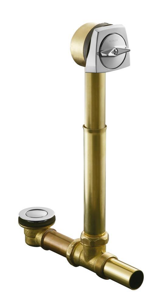 KOHLER Polished Chrome 7-1/4 in. Bath Drain 