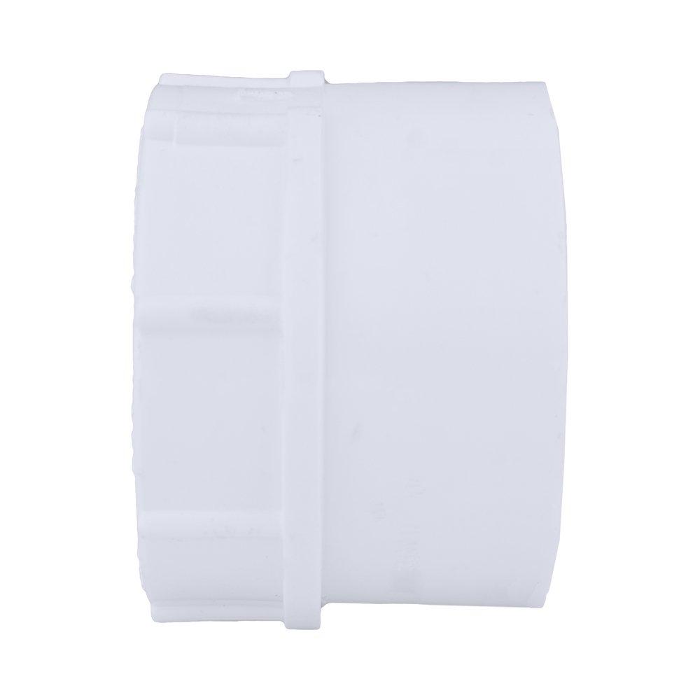 White PVC DWV Female Adapter 