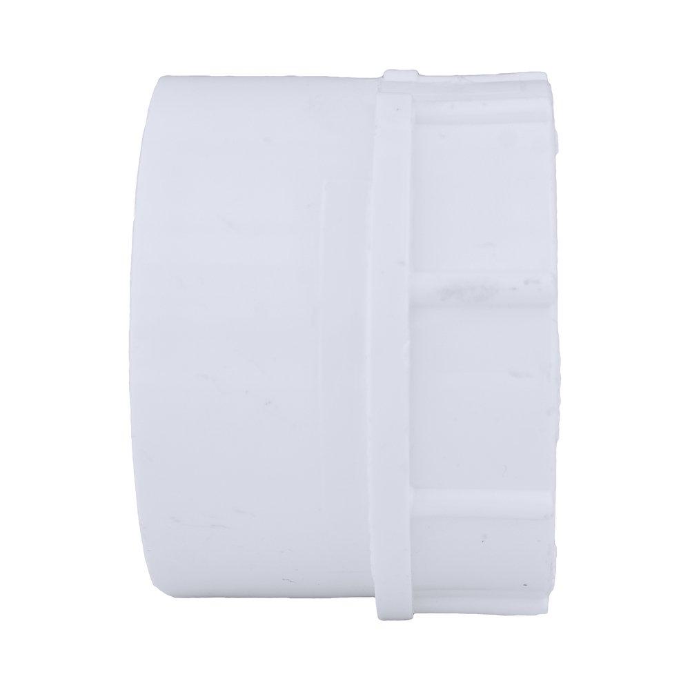 White PVC DWV Female Adapter 